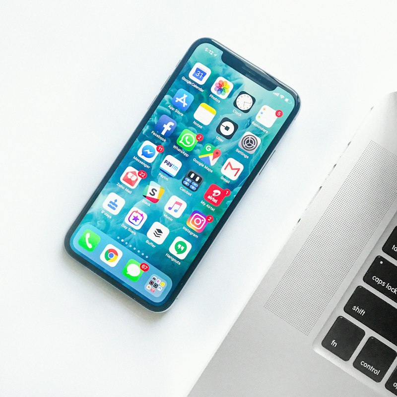 Foldable smartphone